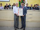 O título foi entregue durante a sessão solene pelos 74 anos de aniversário do município de Dracena