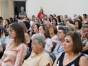 Homenageadas, familiares, amigos e representantes das entidades estiveram presentes