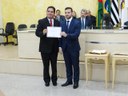 Vereador Rodrigo Castilho e Juiz Marcus Frazão Frota