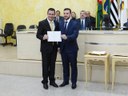 Vereador Rodrigo Parra e Juiz Marcus Frazão Frota