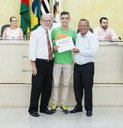 A equipe de Futsal (Sub 16) sagrou-se, invicto, Campeão Estadual de 2016 e receberam Diplomas de Honra ao Mérito como reconhecimento durante a 42ª Sessão Ordinária.