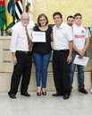 A equipe de Futsal (Sub 16) sagrou-se, invicto, Campeão Estadual de 2016 e receberam Diplomas de Honra ao Mérito como reconhecimento durante a 42ª Sessão Ordinária.