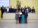Líder Comunitária Maria Aparecida Correa Kanezawa, representando o Jardim Jussara e bairros adjacentes