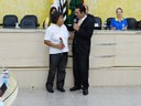 O vereador-presidente Rodrigo Parra também estendeu sua homenagem à Francisca Quentino