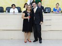 O vereador-presidente Rodrigo Parra também estendeu sua homenagem à vereadora Maria Mateus