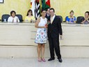 O vereador-presidente Rodrigo Parra também estendeu sua homenagem à musicista Karina Souza