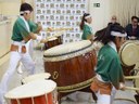 Apresentação do Grupo Seishin Daiko da Adec de Dracena na Câmara Municipal