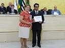 Creusa de Oliveira Alves e vereador Kielse Munis