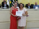 Elisabete Daminelli Martins e vereadora Maria Mateus