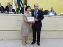 Mitiko Fukumaga Wada e vereador Cláudio José Pasqualeto