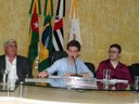  Jovem Lucas Toschi de Oliveira - Presidindo a Sessão do Parlamento Jovem