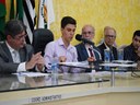 O vereador-estudante Leonardo Mura, vice-presidente do Parlamento Jovem 2019
