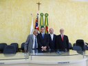 Após a Sessão de Instalação foi eleita a Mesa Diretora da Câmara