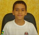 Vereador-Estudante Rafael Finoto da Silva, aluno da Escola Prof. Waldomiro Machado