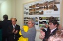 Descerramento do painel de fotos dos prédios do Legislativo Municipal