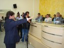 Juramento de posse de Juliano Brito Bertolini
