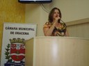 Vice-Prefeita Célia Regina Brandani
