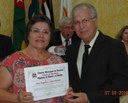 Vereador Ailton Oscar Lorensetti e a Sra. Ana Angélica Lopes Pereira