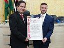 Vereador Rodrigo Castilho e Juiz Marcus Frazão