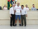 A equipe de Vôlei Adaptado (60 anos) conquistou o bicampeonato estadual na cidade de Auriflama/SP e receberam Diplomas de Honra ao Mérito como reconhecimento durante a 42ª Sessão Ordinária.