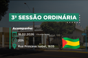3ª sessão ordinária da Câmara de Dracena será realizada na quarta-feira (18), às 20h