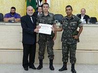 Atirador Destaque 2017 recebe Diploma de Honra ao Mérito