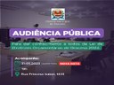 Audiência Pública - Lei de Diretrizes Orçamentárias 2024