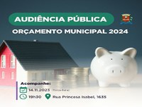 Audiência Pública- Orçamento 2024