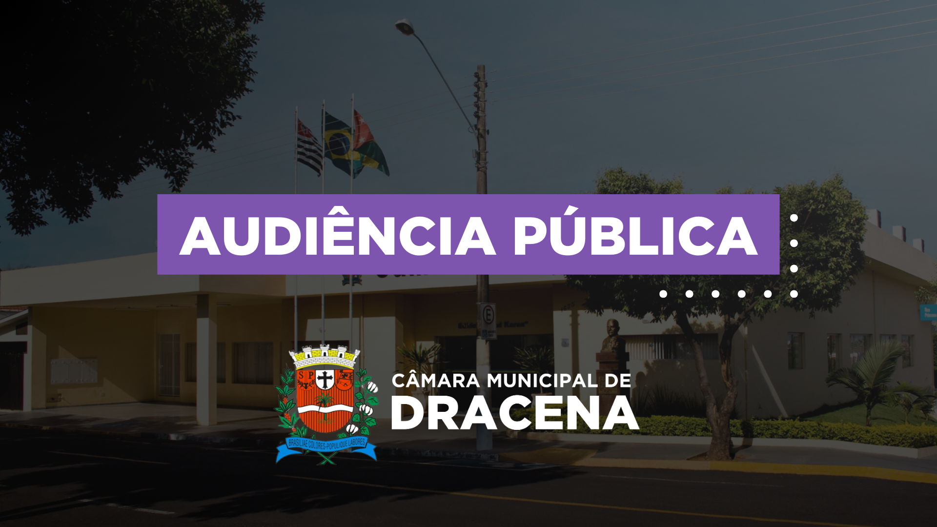 Aviso: Audiência Pública PPA (2026-2029)