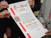 Câmara de Dracena celebra aniversário do município com entrega de diploma e de título honorário