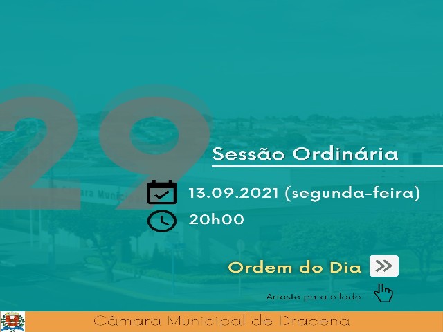 Câmara de Dracena: oito projetos passam por votação em sessão ordinária