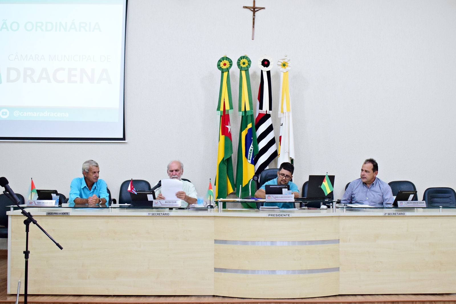 Câmara de Dracena realiza 3ª sessão ordinária com apresentação de requerimentos e indicações