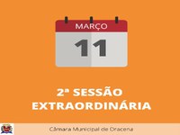 Câmara de Dracena realiza sessão extraordinária nesta quarta-feira
