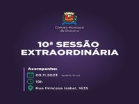 Câmara de Dracena realiza sessão extraordinária nesta quinta-feira