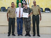 Câmara homenageia Atirador Destaque 2018