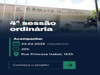 Câmara Municipal de Dracena aprecia um projeto na próxima sessão ordinária