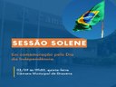 Câmara Municipal de Dracena comemora 7 de setembro com sessão solene