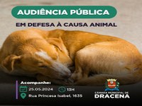 Câmara Municipal de Dracena sedia audiência pública em defesa à causa animal 