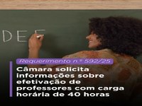 Câmara Municipal de Dracena solicita informações sobre efetivação de professores com 40 horas