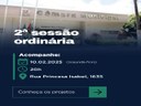 Câmara realiza 2ª sessão ordinária