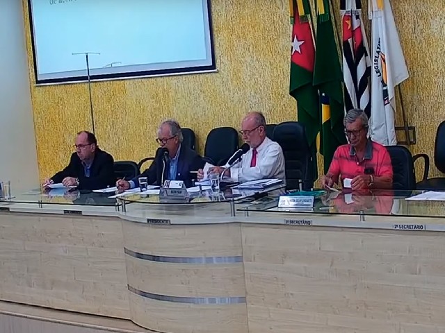 Câmara realiza a 13ª Sessão Ordinária do ano.