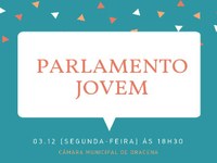 Câmara realiza sessão solene do Parlamento Jovem 2018 e aniversário do município