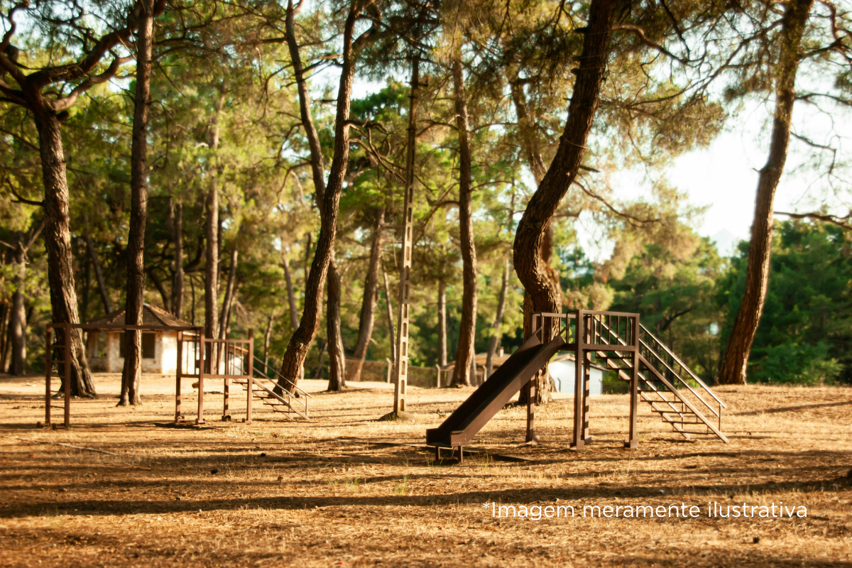 Câmara solicita limpeza em área verde com parque infantil no Residencial Pitangueiras I