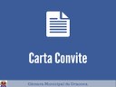 Carta Convite n.° 01/2018