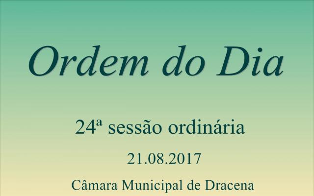 Cinco projetos estão na pauta de votação da próxima sessão camarária