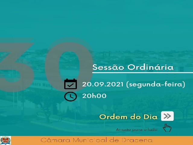 Cinco projetos passam por segunda votação em sessão ordinária da Câmara de Dracena