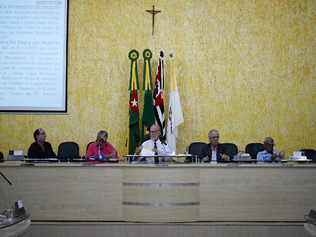 Contas da prefeitura de 2017 são aprovadas pela Câmara Municipal de Dracena