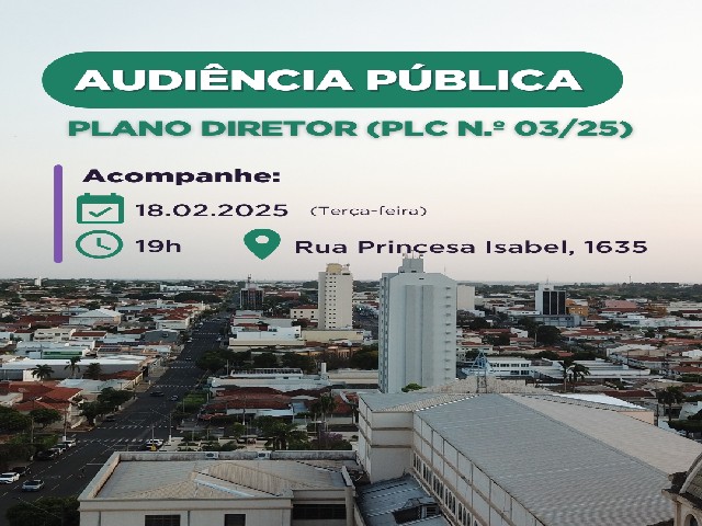 Edital de convocação para Audiência Pública