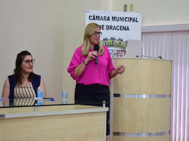 Legislativo Dracenense por Elas marca um novo patamar no combate à violência contra a mulher em Dracena