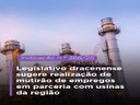 Legislativo dracenense sugere realização de mutirão de empregos em parceria com usinas da região Legislativo dracenense sugere realização de mutirão de empregos em parceria com usinas da região